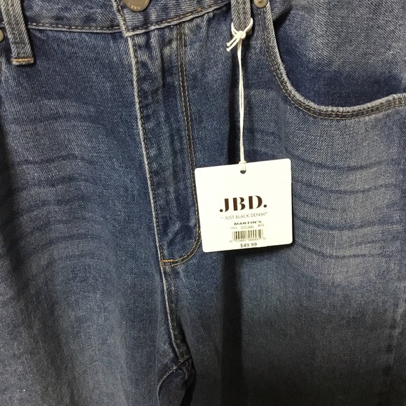 J.B.D. (Just Black Denim) Size 31 High Rise Dad Jeans NWT - Picture 2 of 11
